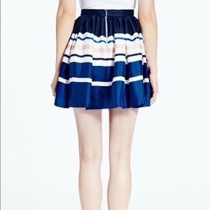 KATE SPADE | Sz 10 Striped Cupcake Skirt Mini